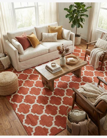 8' x 10' Trellis Rug