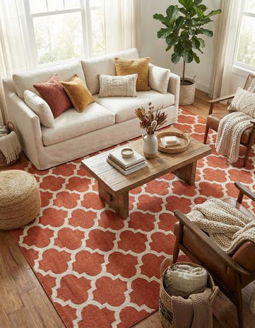 8' x 10' Lattice Rug