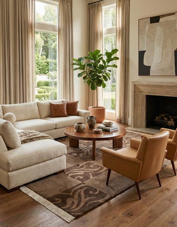 5' 8 x 8' Darya Rug