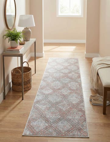 2' x 8' Kamala Washable Runner Rug