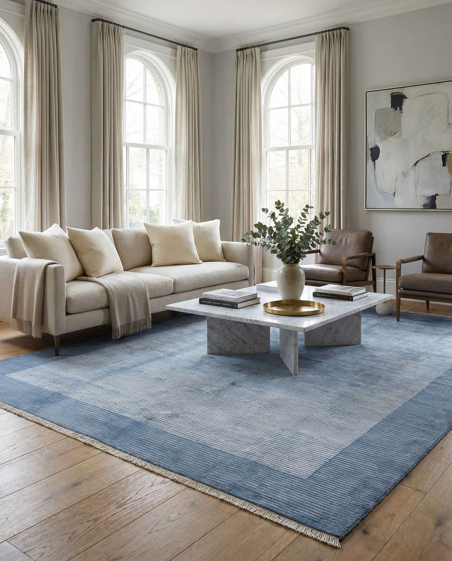 8' 1 x 11' 4 Hand Knotted Darya Wool Rug