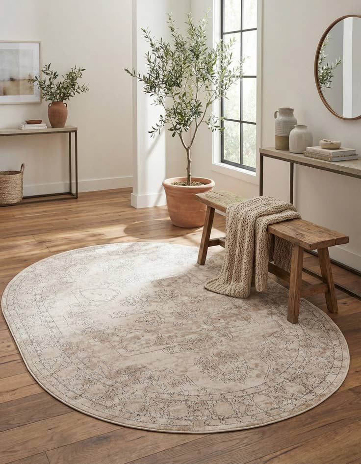 Detail image of 7' 10 x 10' Oregon Oval Rug