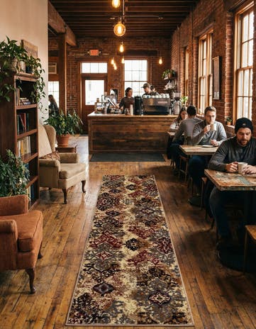 2' x 8' Cafe Runner Rug