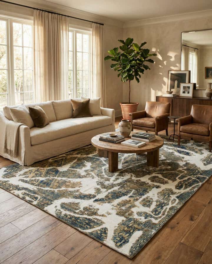 8' 2 x 10' 7 Hand Knotted Ultra Vintage Persian Wool Rug