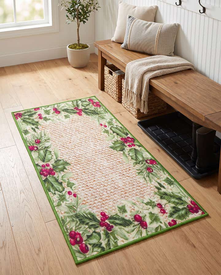 2' x 3' 11 Easy-Clean Jill Zarin Caribbean Indoor / Outdoor Runner Rug