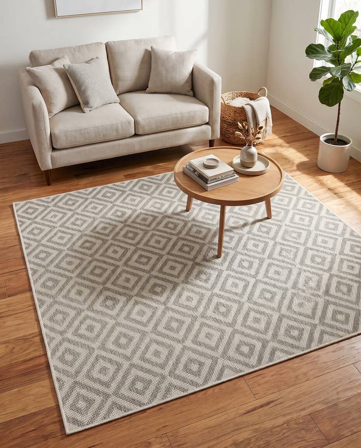 Detail image of 4' x 6' Easy-Clean Jill Zarin Costa Rica Indoor / Outdoor Rug