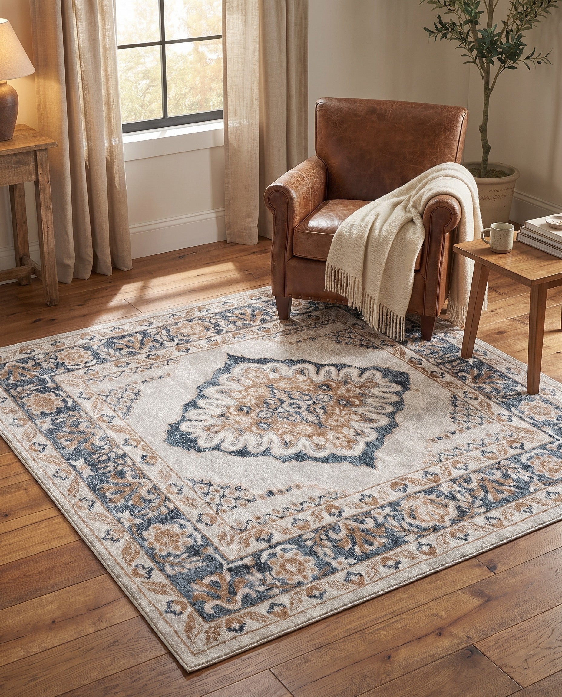 6' x 6' Oxford Square Rug