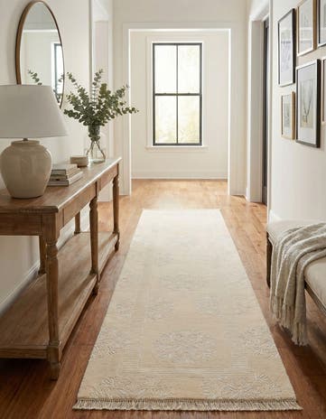 2' 10 x 10' 4 Hand Knotted Darya Wool Runner Rug