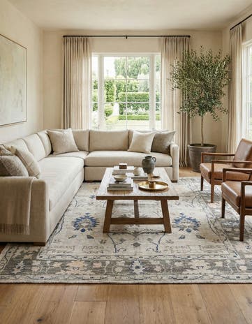 8' 4 x 10' 6 Hand Knotted Moroccan Wool Rug