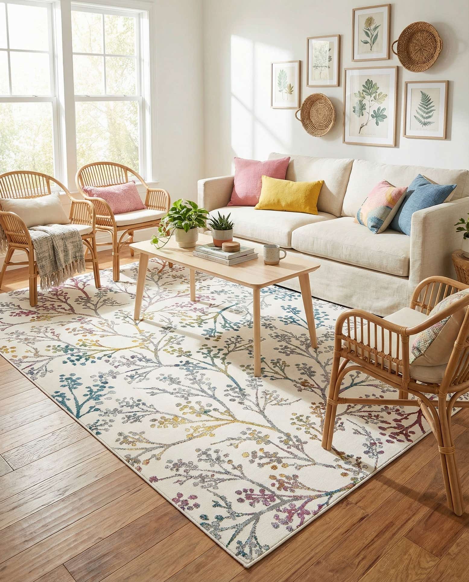 185cm x 275cm Blossom Tapis