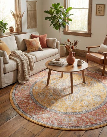 7' x 7' Lola Round Rug