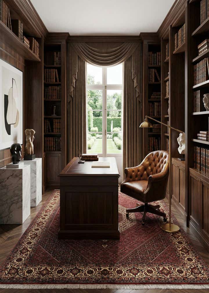 6' 7 x 8' 4 Bidjar Wool Rug