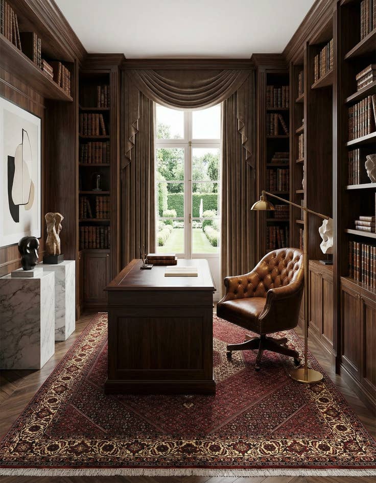 Detail image of 6' 7 x 8' 4 Bidjar Wool Rug