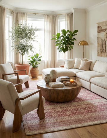 9' x 12' 1 Hand Knotted Darya Wool Rug