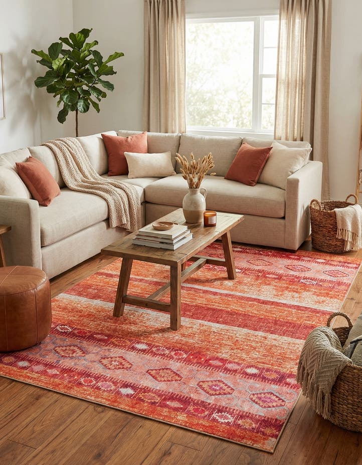 8' 4 x 12' Washable Timeless Rug
