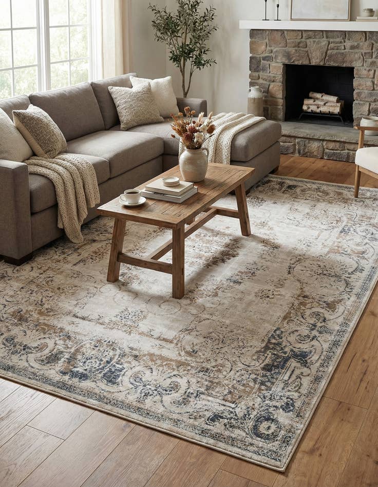 Detail image of  7' 10 x 11' Eliza Rug