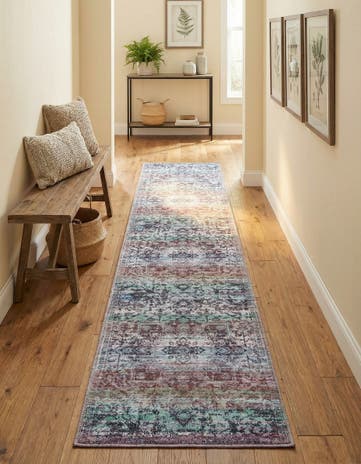 2' x 10' Washable Francesca Runner Rug
