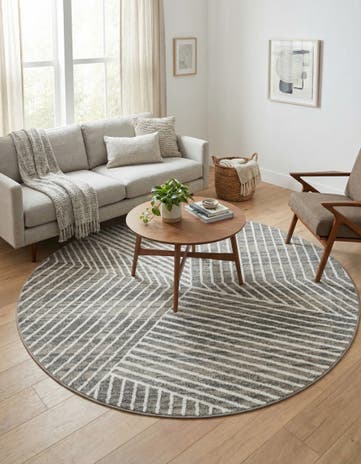 7' 10 x 7' 10 Oslo Round Rug