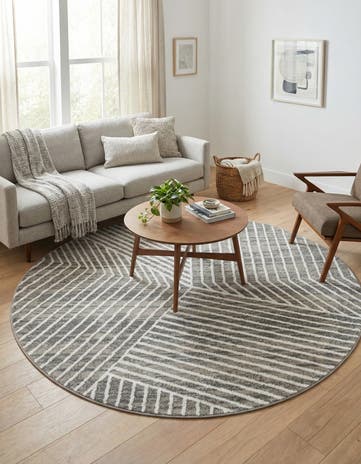 7' 10 x 7' 10 Oslo Round Rug