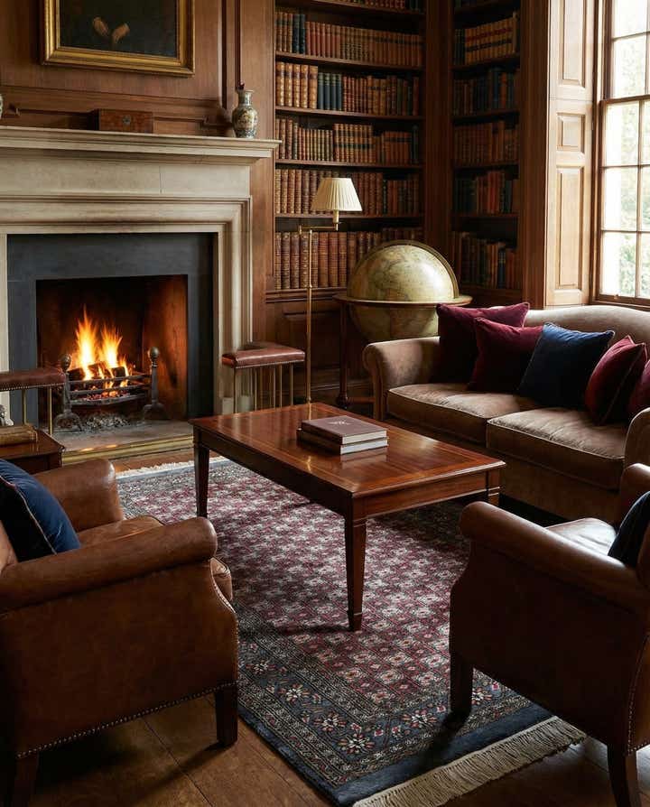 4' 4 x 5' 11 Hand Knotted Bokhara Oriental Rug