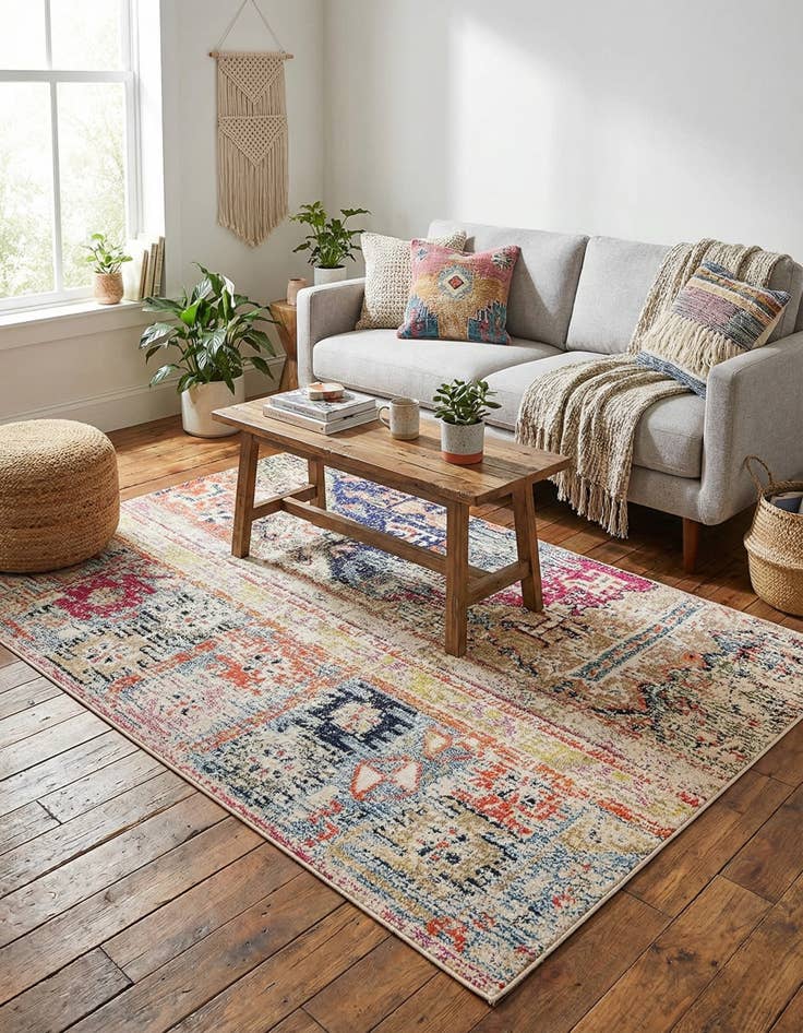 Detail image of 4' x 6'  Washable Alta Rug