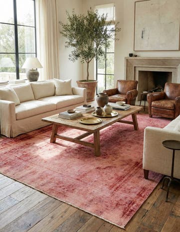 9' 2 x 12' Hand Knotted Ultra Vintage Persian Wool Rug