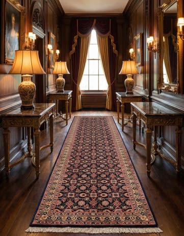 2' 3 x 6' 6 Tabriz Mahi Wool Runner Rug