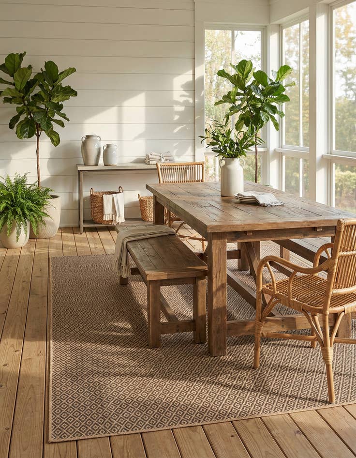 Detail image of 6' 3 x 9' Dunes Rug