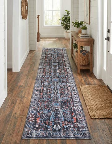 2' 7 x 13' Washable Mangata Runner Rug