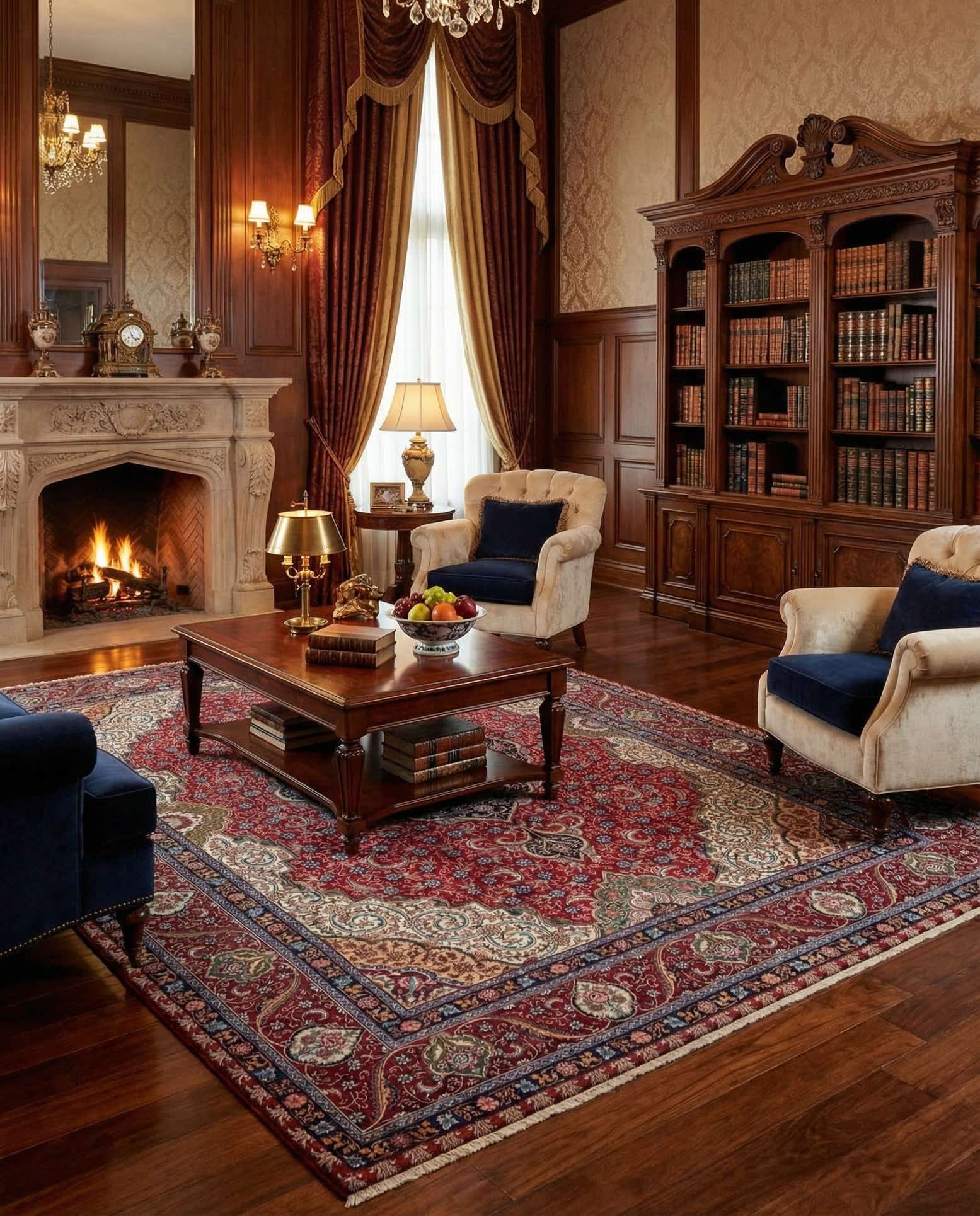 10' 2 x 13' 5 Hand Knotted Tabriz Persian Wool Rug