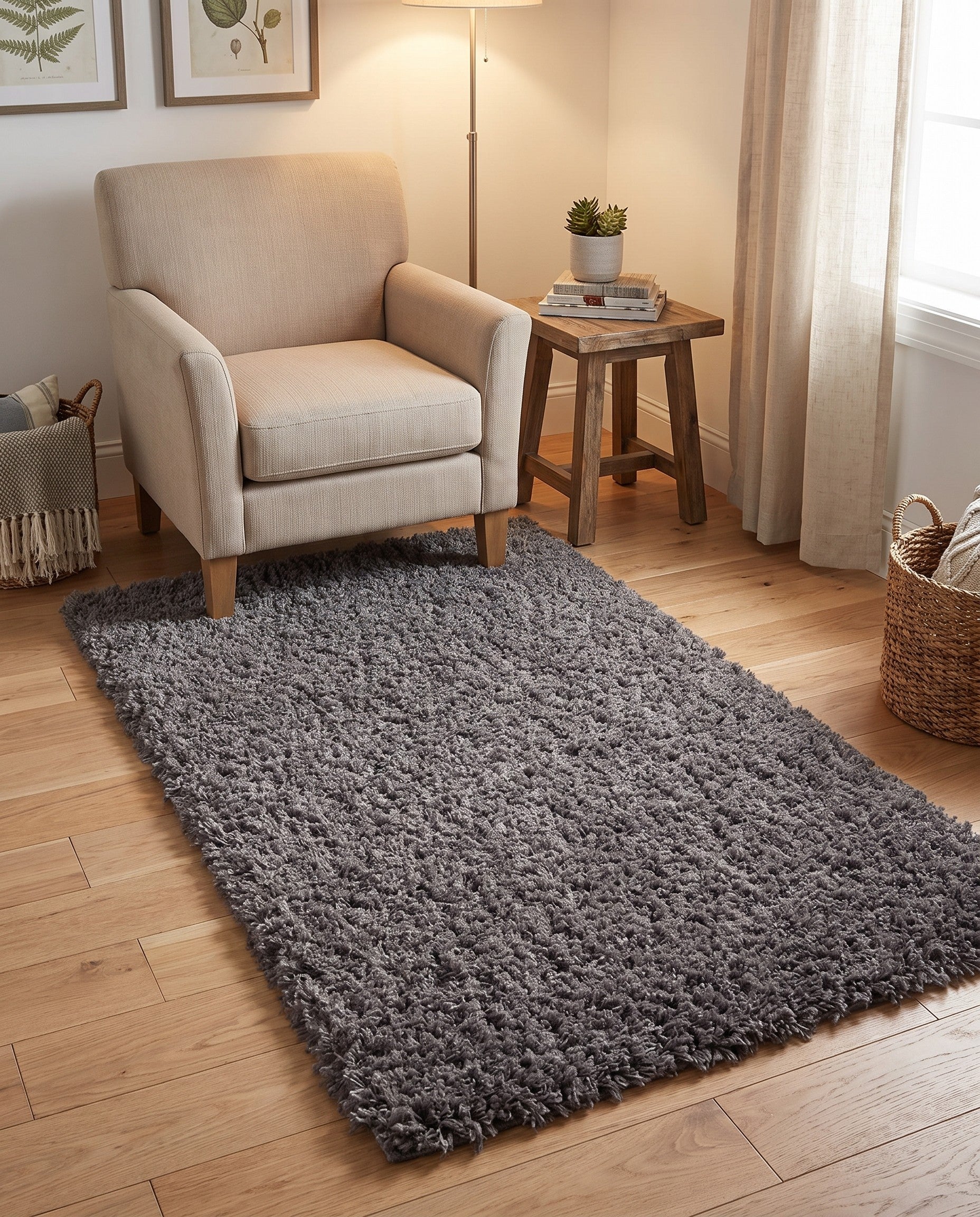 3' 3 x 5' 3 Infinity Shag Rug