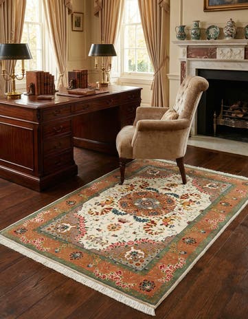 3' 5 x 4' 11 Tabriz Rug