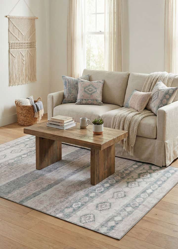 5' x 8' Washable Timeless Rug