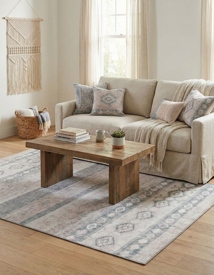5' x 8' Washable Timeless Rug