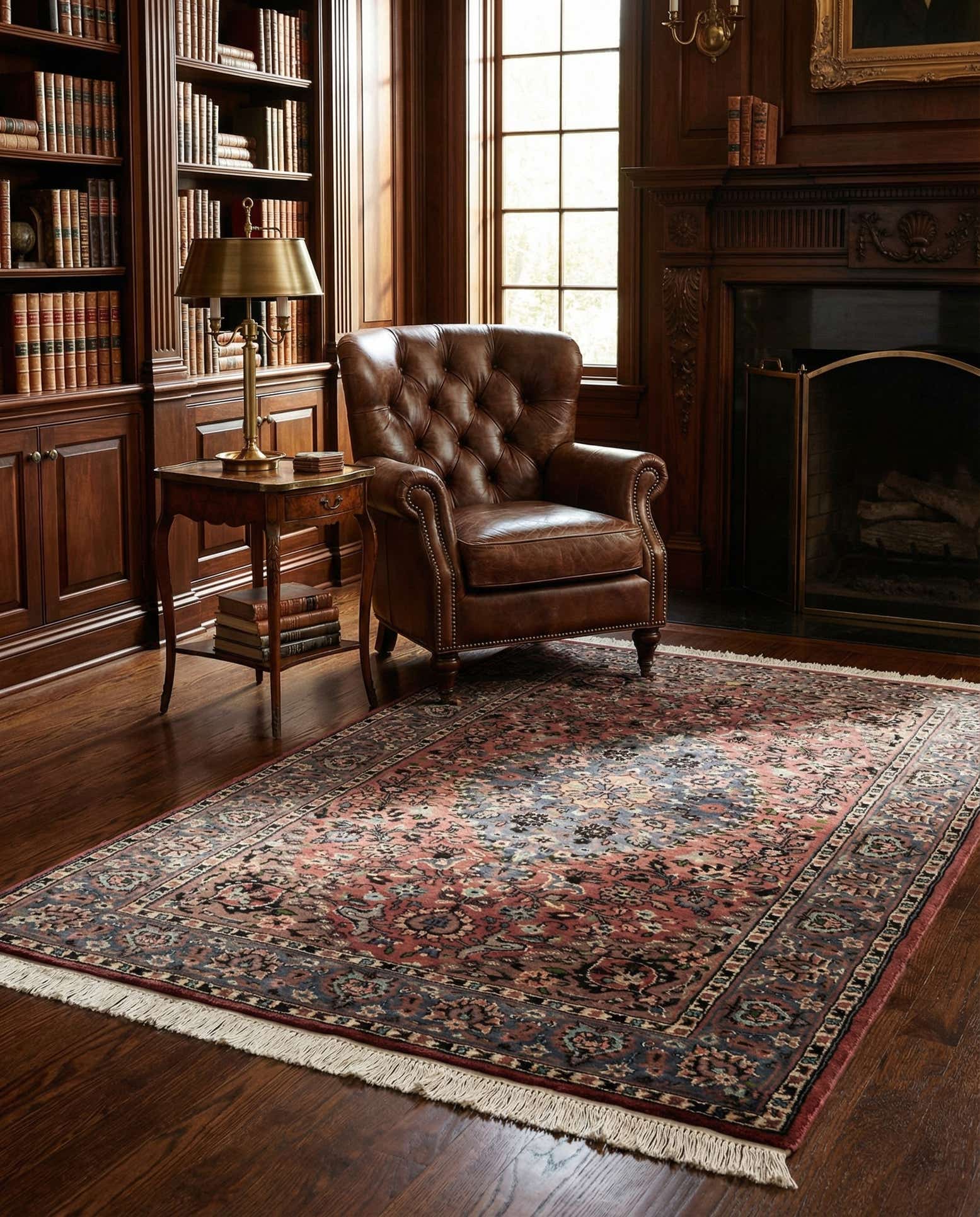 3' 3 x 5' 2 Hand Knotted Bokhara Oriental Rug