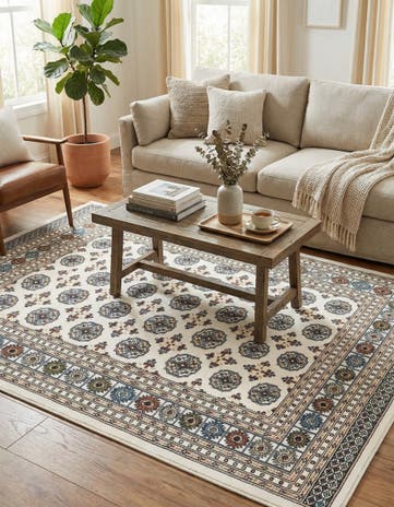 5' 3 x 8' Nain Design Rug