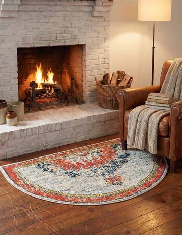 2' 7 x 4' Madeline Hearth Rug