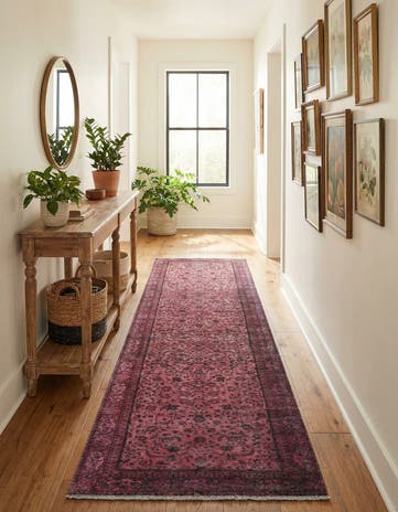 Antique Red Boutique Runner Rug