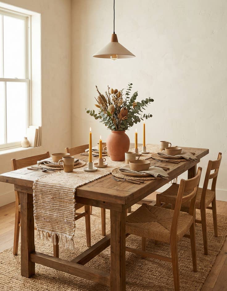 Detail image of  1' 2 x 10'  Hand Woven Chindi Jute Table Runner Rug