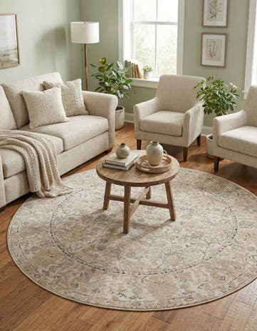 6' 1 x 6' 1 Oregon Round Rug