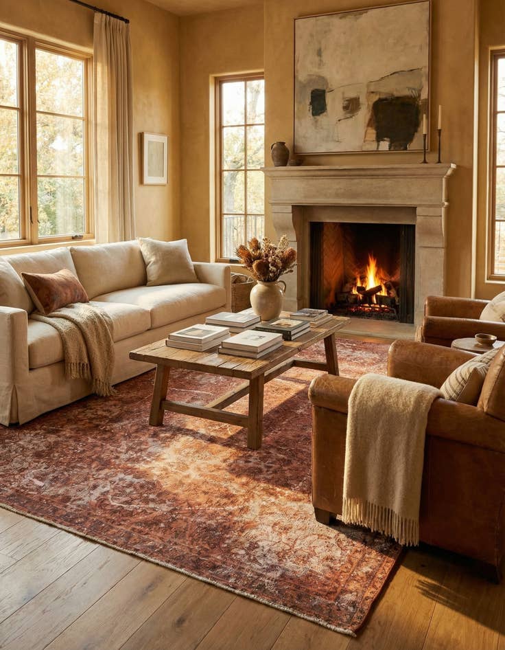 Detail image of 7' 2 x 10' 2 Vintage Royal Rug