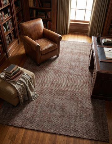 6' 1 x 9' Hand Woven Jill Zarin English Manor Wool Rug