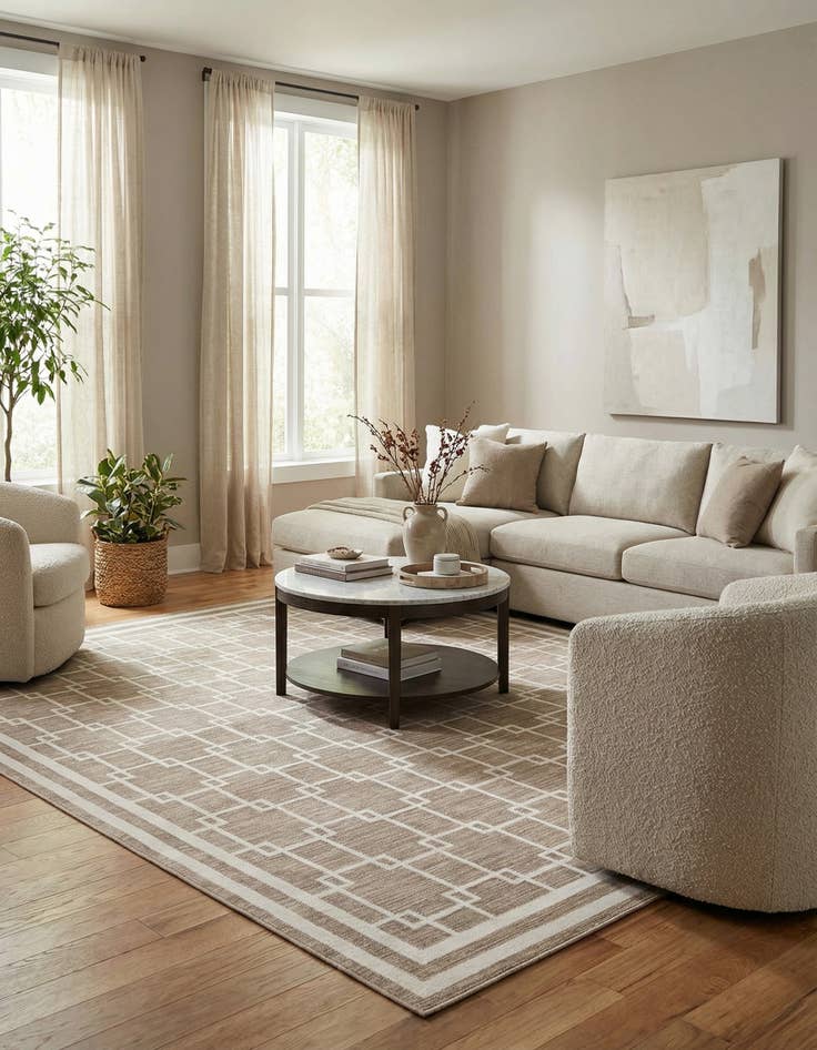 Detail image of 10' x 10' Metropolitan Uptown Square Rug