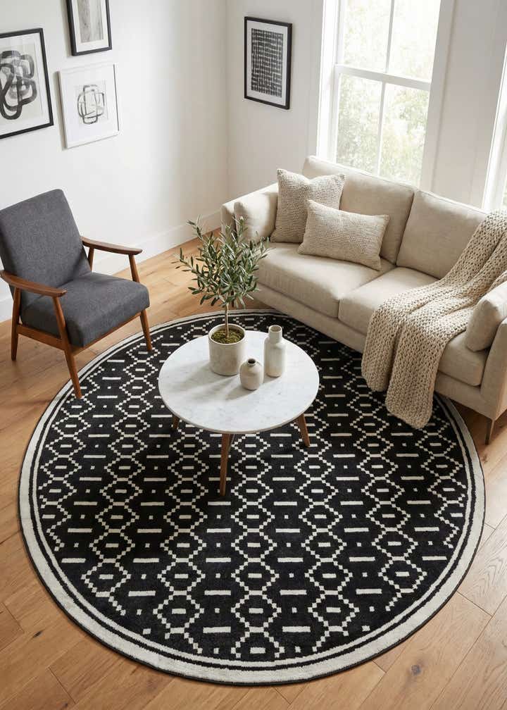 10' x 10' Oslo Round Rug