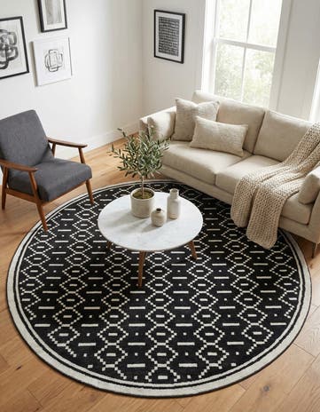 10' x 10' Oslo Round Rug