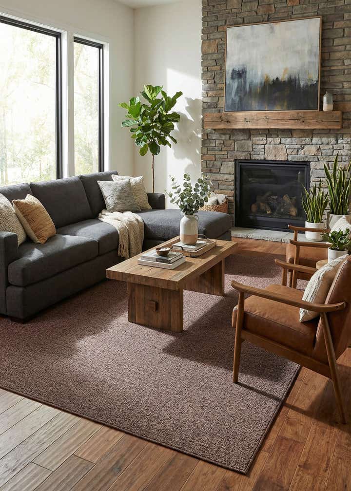 9' x 12' Easy-Clean Modern Indoor / Outdoor Rug
