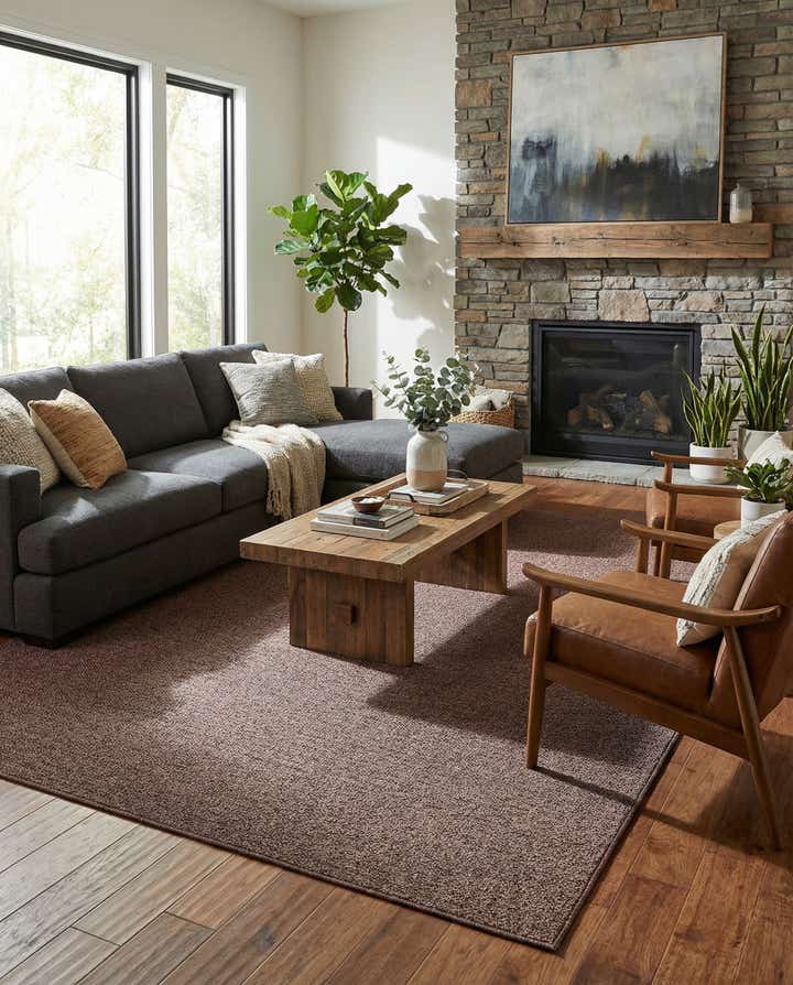 9' x 12' Easy-Clean Modern Indoor / Outdoor Rug