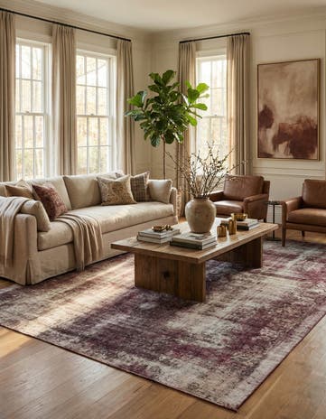 9' 9 x 11' 10 Hand Knotted Ultra Vintage Persian Wool Rug