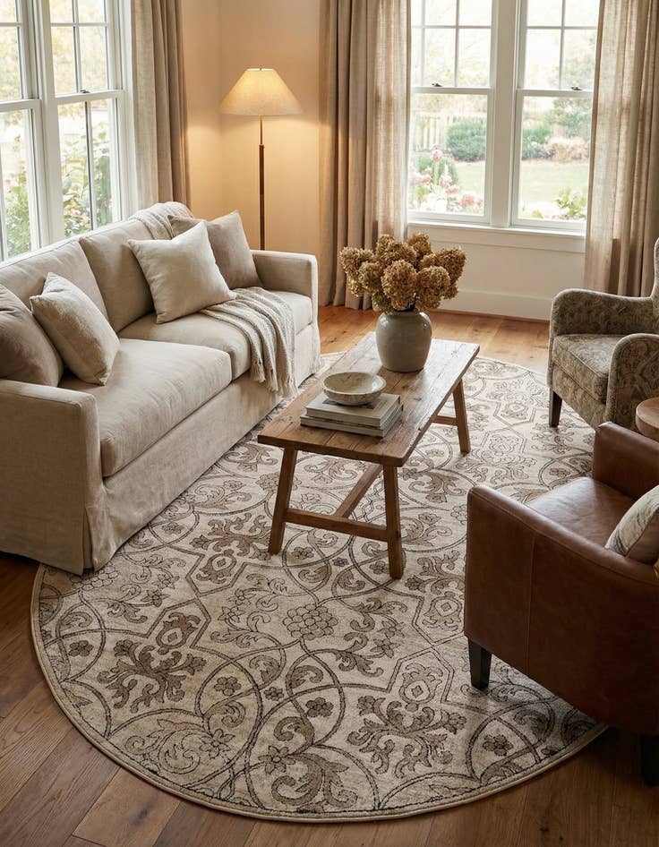 Detail image of 7' x 10' Himalaya Oval Rug