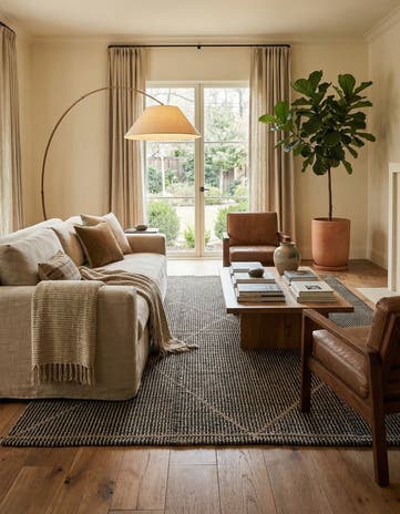 7' 8 x 9' 8 Hand Knotted Darya Wool Rug
